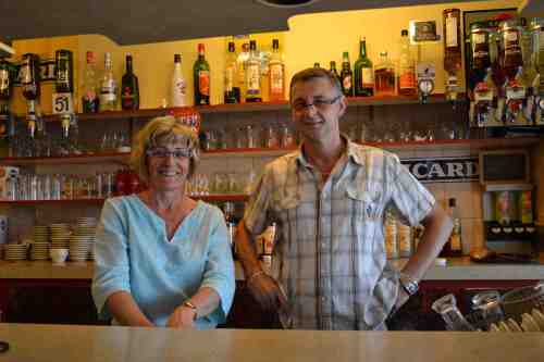 The Patron and the Patronne of my local Bar Tabac - Le Nemrod.