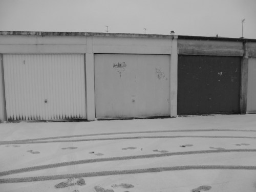 Garages in Snow