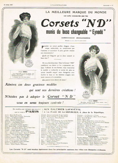 Corsets 1910