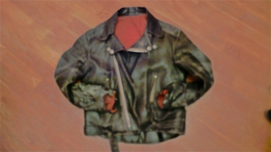 Grotty Leather Biker's Jacket