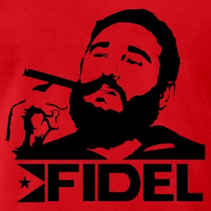 red-fidel-castro-cuba-revolution-men-men-s-premium-t-shirt
